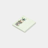 Frog with Green Hat and Shamrock Cute Post-it® Notes (Schuin)