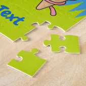 Frog with Icecream Jigsaw Puzzle Legpuzzel (Zijkant)