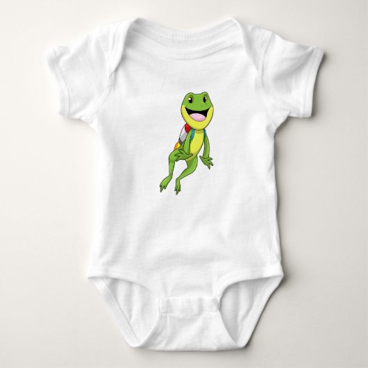 Frog with Jetpack Romper (Voorkant)