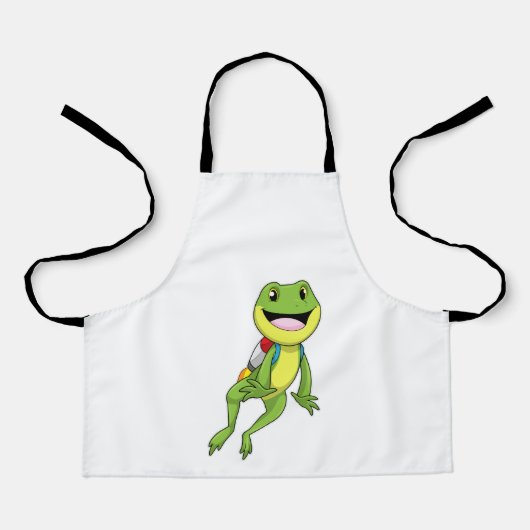 Frog with Jetpack Schort (Voorkant)