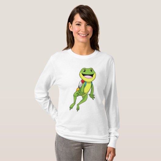 Frog with Jetpack T-shirt (Voorkant volledig)