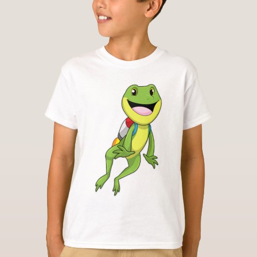 Frog with Jetpack T-shirt (Voorkant)