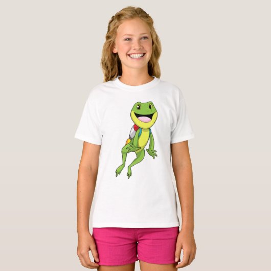 Frog with Jetpack T-shirt (Voorkant volledig)