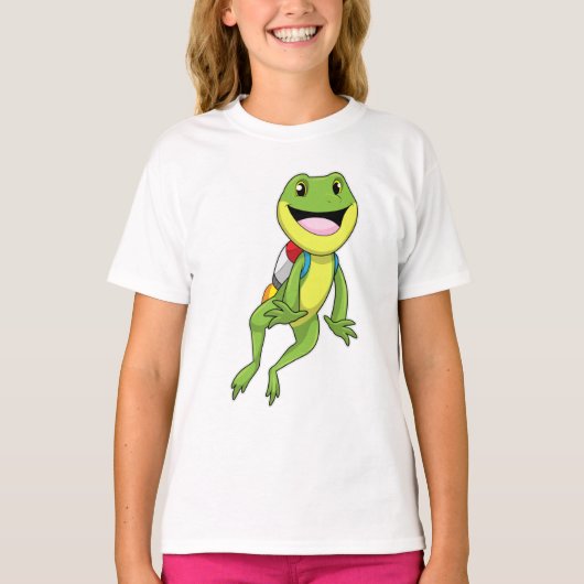 Frog with Jetpack T-shirt (Voorkant)