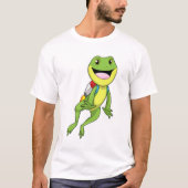 Frog with Jetpack T-shirt (Voorkant)
