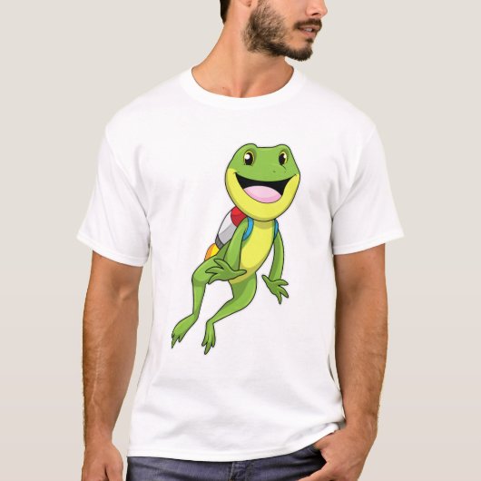 Frog with Jetpack T-shirt (Voorkant)
