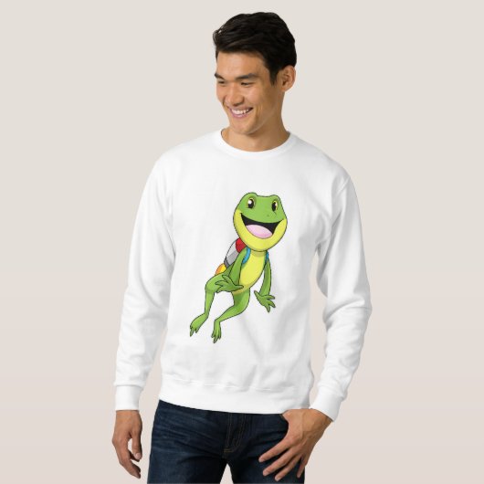 Frog with Jetpack Trui (Voorkant volledig)