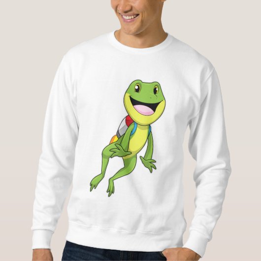 Frog with Jetpack Trui (Voorkant)