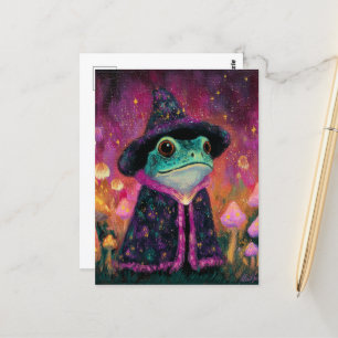 Frog Wizard Briefkaart