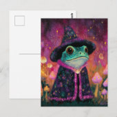 Frog Wizard Briefkaart (Voorkant / Achterkant)
