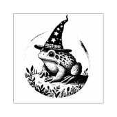 Frog Wizard Rubberstempel (Afrduk)