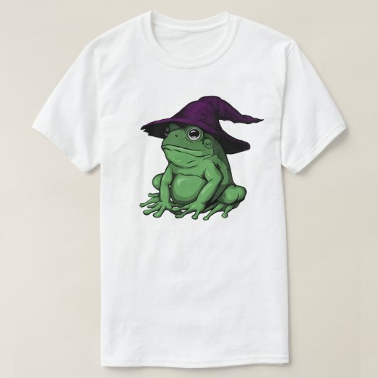 Frog Wizard T-shirt (Design voorkant)