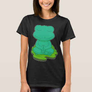 Frog Yoga Fitness Meditatie T-shirt