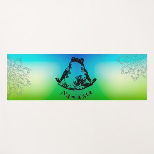 Frog Yoga Mat Namaste (Voorkant (horizontaal))