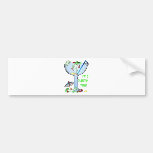 Frogarita Bumpersticker (Voorkant)