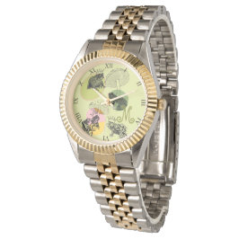 Frogcore en paddenstoelen Lover Aesthetisch monogr Horloge