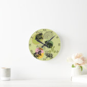 Frogcore en paddenstoelen Lover Aesthetisch monogr Ronde Klok (Huis)