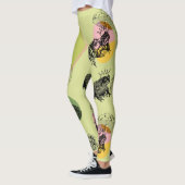 Frogcore en paddenstoelen Lover esthetisch Leggings (Links)