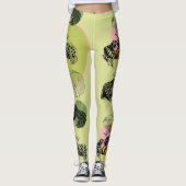 Frogcore en paddenstoelen Lover esthetisch Leggings (Voorkant)