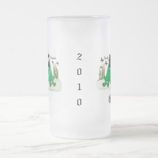 Frogette & Freddy Frog Matglas Bierpul (Center)