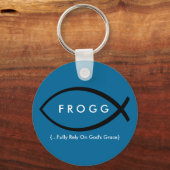 FROGG (volledig vertrouwen op God's Grace) Sleutel Sleutelhanger (Voorkant)
