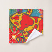 Frogger Bad Handdoek (Wasdoekje)