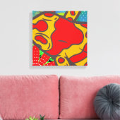 Frogger Canvas Afdruk (Insitu (Woonkamer))