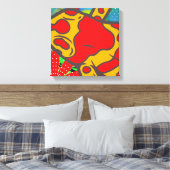 Frogger Canvas Afdruk (Insitu (Slaapkamer))