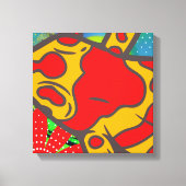 Frogger Canvas Afdruk (Voorkant)