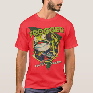 Frogger Leap voor je leven 1981 T-shirt