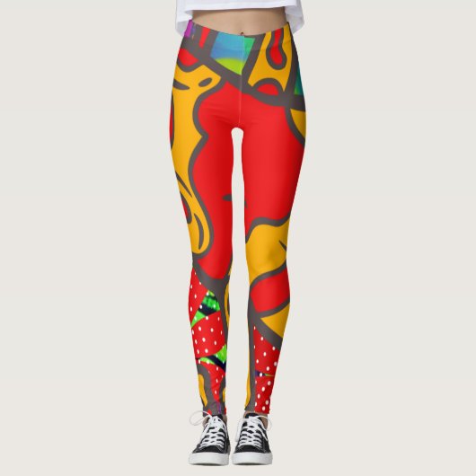 Frogger Leggings (Voorkant)