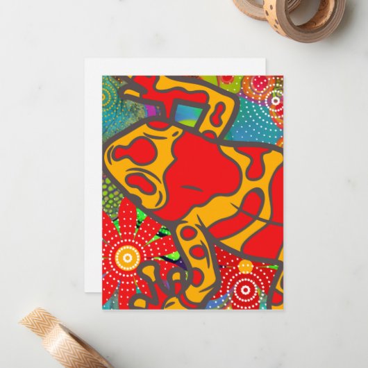 Frogger Notitiekaartje (Voorkant / Achterkant in situ)