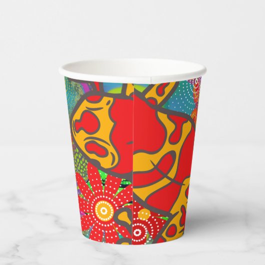 Frogger Papieren Bekers (Rechts)