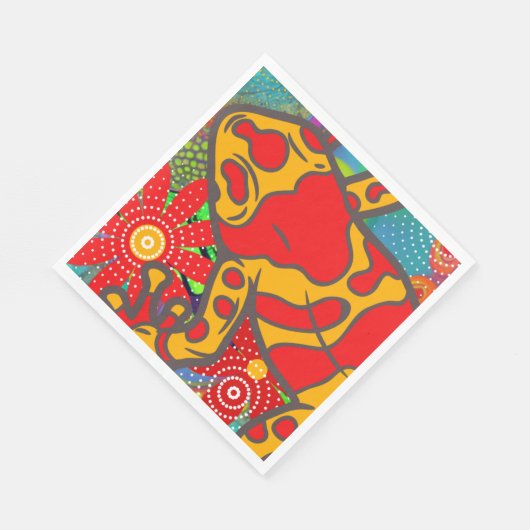 Frogger Servet (Hoek)