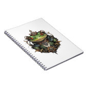 Froggie Frog Steampunk Design, Notitieboek (Rechterzijde)