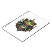 Froggie Frog Steampunk Design, Notitieboek (Linkerzijde)
