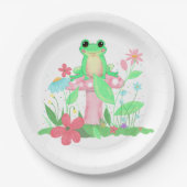 Froggie Fun  Papieren Bordje (Voorkant)