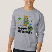 Froggie Hoppy 30th Birthday Trui (Voorkant)
