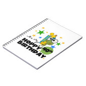Froggie Hoppy 40e verjaardag Notitieboek (Linkerzijde)