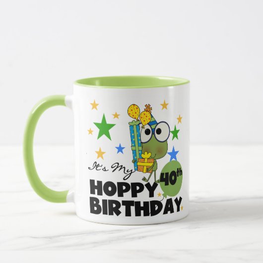 Froggie Hoppy 40th Birthday Mok (Links)