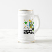 Froggie Hoppy 60th Birthday Bierpul (Voorkant rechts)