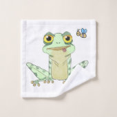 Froggie Newton Bad Handdoek (Wasdoekje)