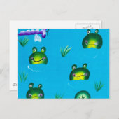 FROGGIE POND Briefkaart (Voorkant / Achterkant)