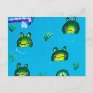 FROGGIE POND Briefkaart