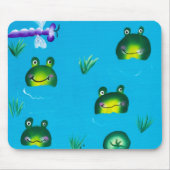 FROGGIE POND Mousepad Muismat (Voorkant)