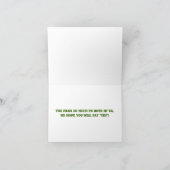 Froggie Ring Bearer Aanvraag Kaart (Binnen)