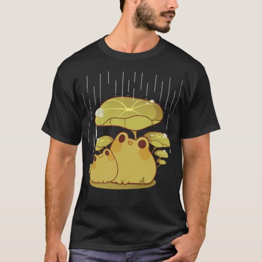 Froggies samen in de regen t-shirt (Voorkant)