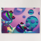 Froggled Ken Gage Fantasy Frog Legpuzzel (Horizontaal)