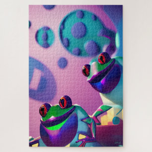 Froggled Ken Gage Fantasy Frog Legpuzzel