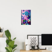Froggled Ken Gage Fantasy Frog Poster (Thuiskantoor)